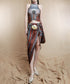 Shell Colorful Bead Belt